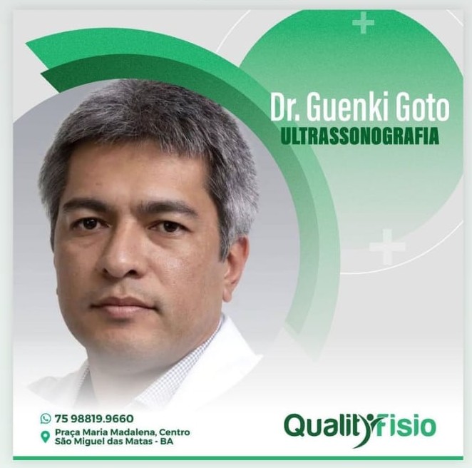 Ultrassonografia nesta quarta (23) com o Dr. Guenki Goto na QualityFisio