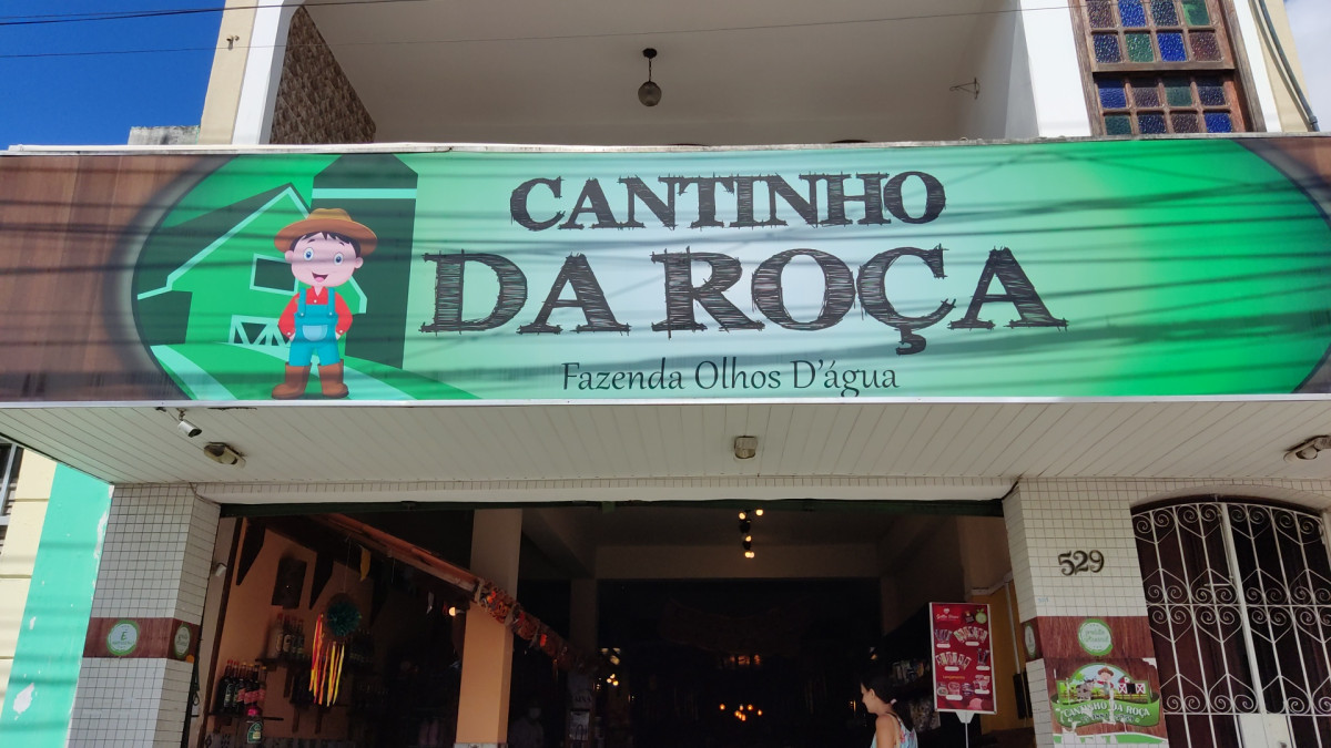 Em Amargosa, produtos naturais e comidas típicas no Cantinho da Roça ...