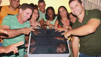 Reinauguração da escola de São Roque dos Macacos