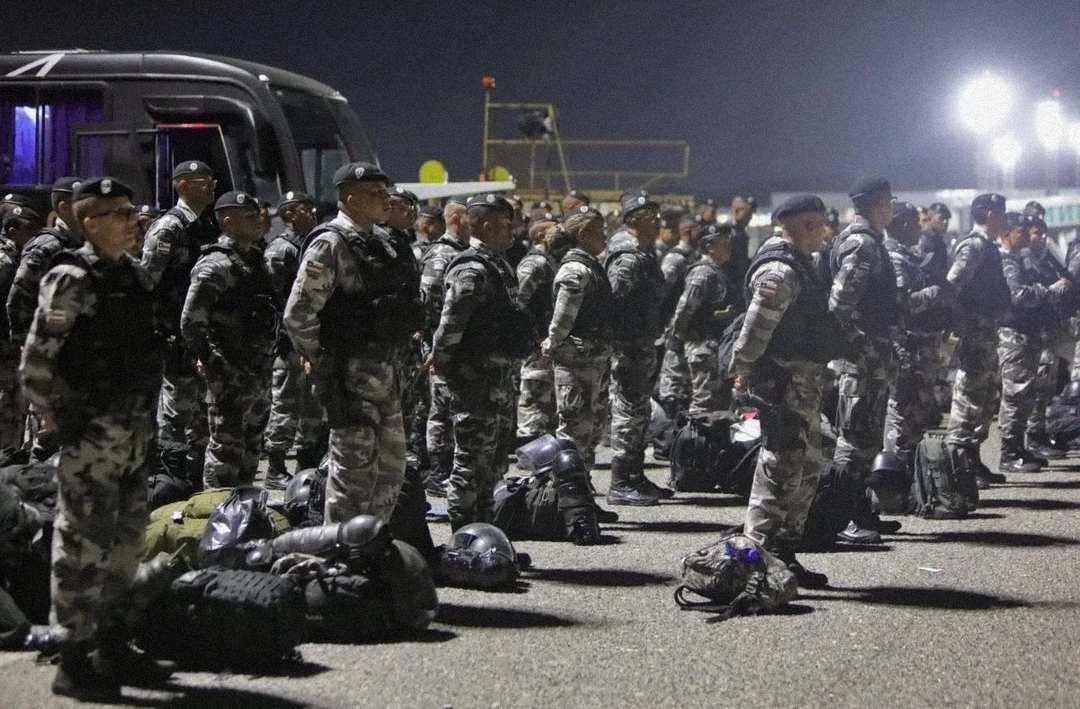 70 militares da Bahia vão reforçar segurança em Brasília após invasão