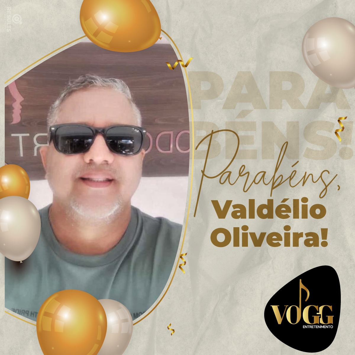 Empresário amargosense Valdelio Oliveira comemora seus 45 anos
