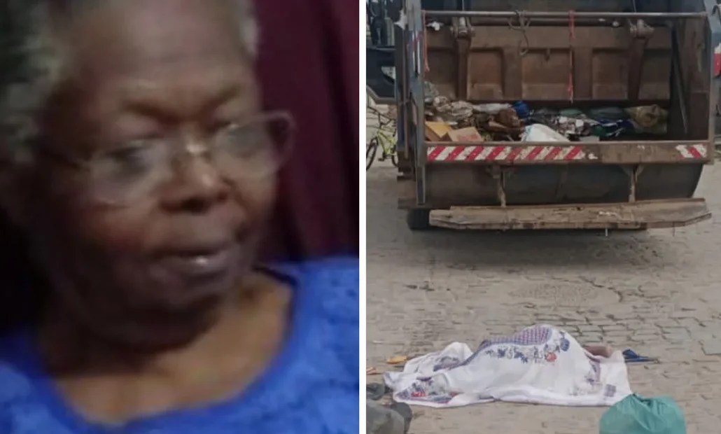 Caminhão de lixo atropela e mata idosa no município de Serrinha
