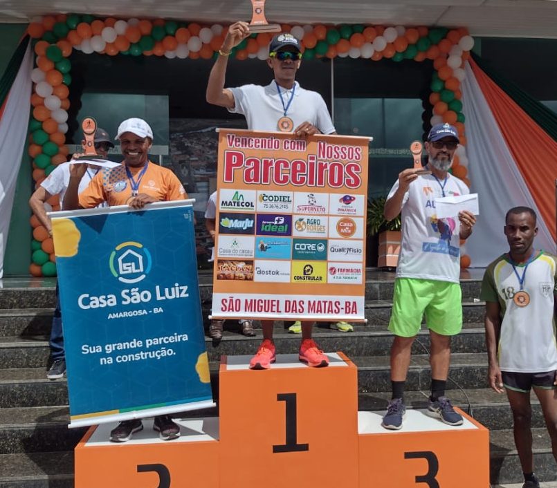 Atleta miguelense, Moisés Santos, fica em primeiro na sua categoria em corrida de Iaçu