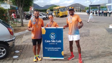 Atletas de Amargosa se destacam em corrida na cidade de Iaçu