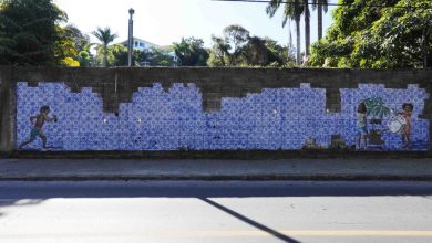 Arte em Cores estreia mural de 100m na Estação do Barreiro, em Belo Horizonte