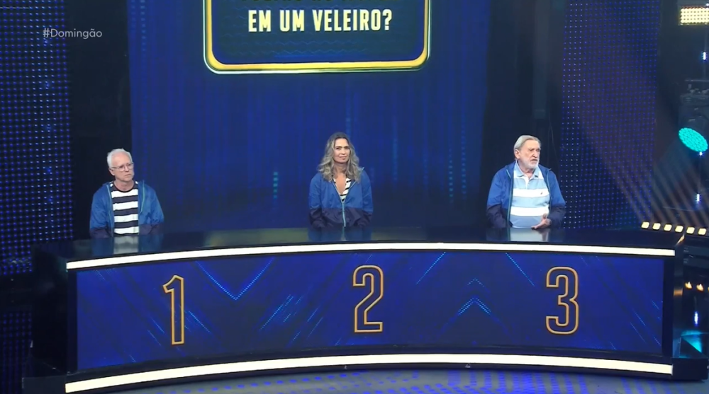 Velejador Aleixo Belov participa de quadro do ‘Domingão com Huck’
