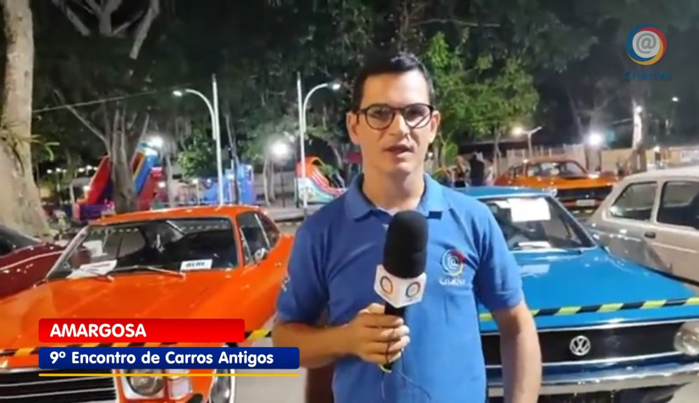 Primeiro dia do AmarAntigos, Encontro de Carros Antigos em Amargosa, nesta sexta - Ivanildo Bastos