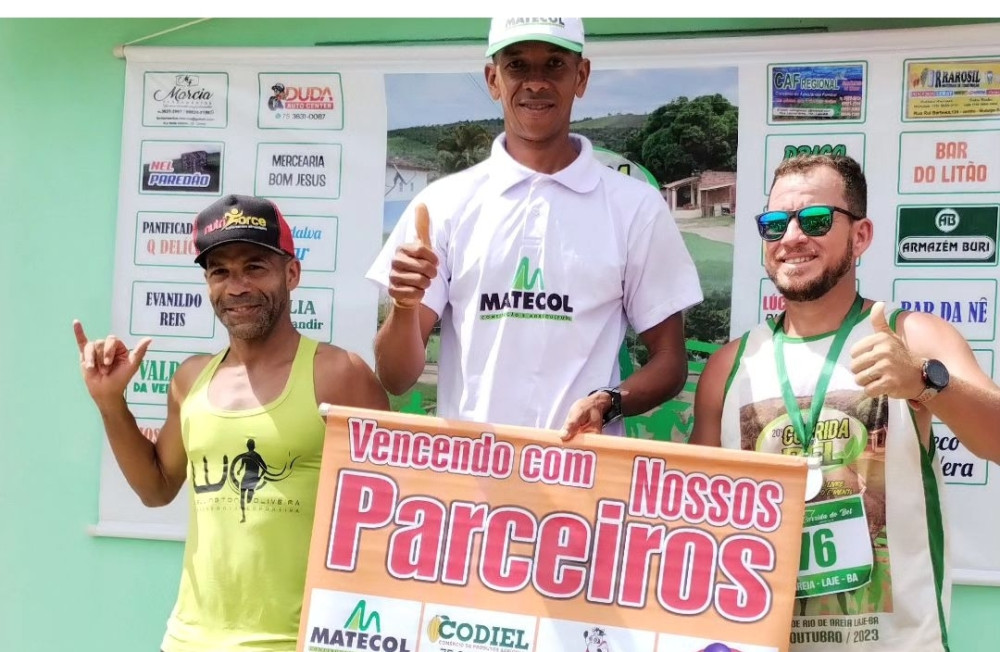 Moisés, atleta miguelense se destaca após disputar prova no Rio de Areia em Laje