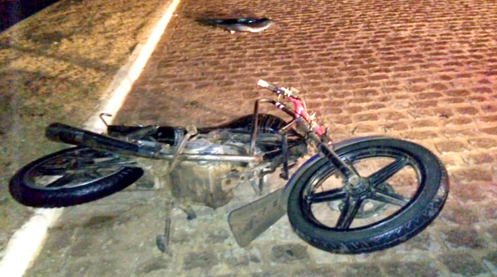 Acidente de moto deixa um ferido em Brejões nesta segunda-feira