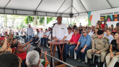 Jerônimo entrega contenção de encosta e unidade conjugada de segurança pública em Mutuípe