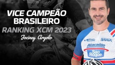 Ciclista amargosense, Jo Bandeirante, é vice-campeão brasileiro 2023 Ranking XCM