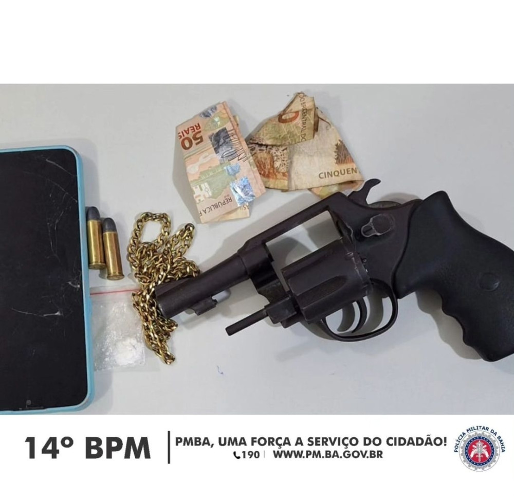 Homem é preso por porte ilegal de arma no município de Aratuípe