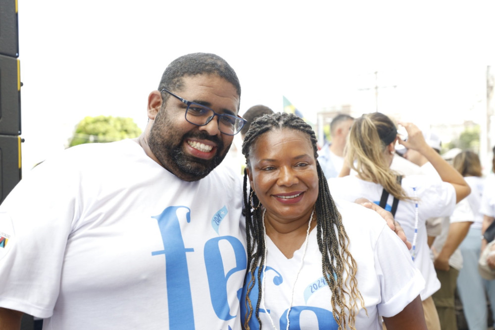 SJDH promove campanha ‘Respeito é Nosso Direito!’ na Lavagem do Bonfim