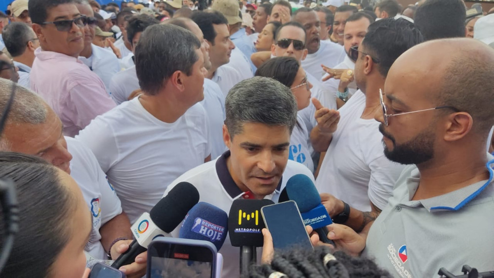 ACM Neto fala da gestão de Bruno Reis e diz que não é hora de antecipar eleição estadual