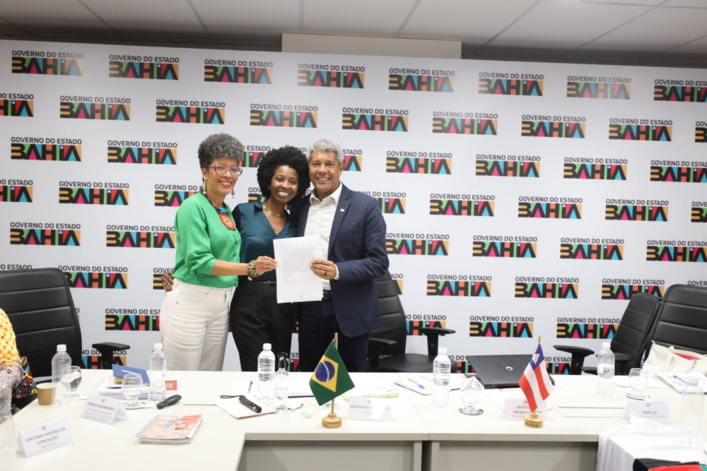 Reunião de alinhamento para políticas públicas territoriais em comunidades quilombolas na Bahia
