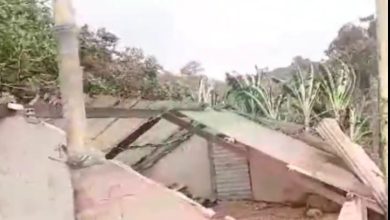 Vento forte atinge residências em Mutuípe após temporal neste domingo
