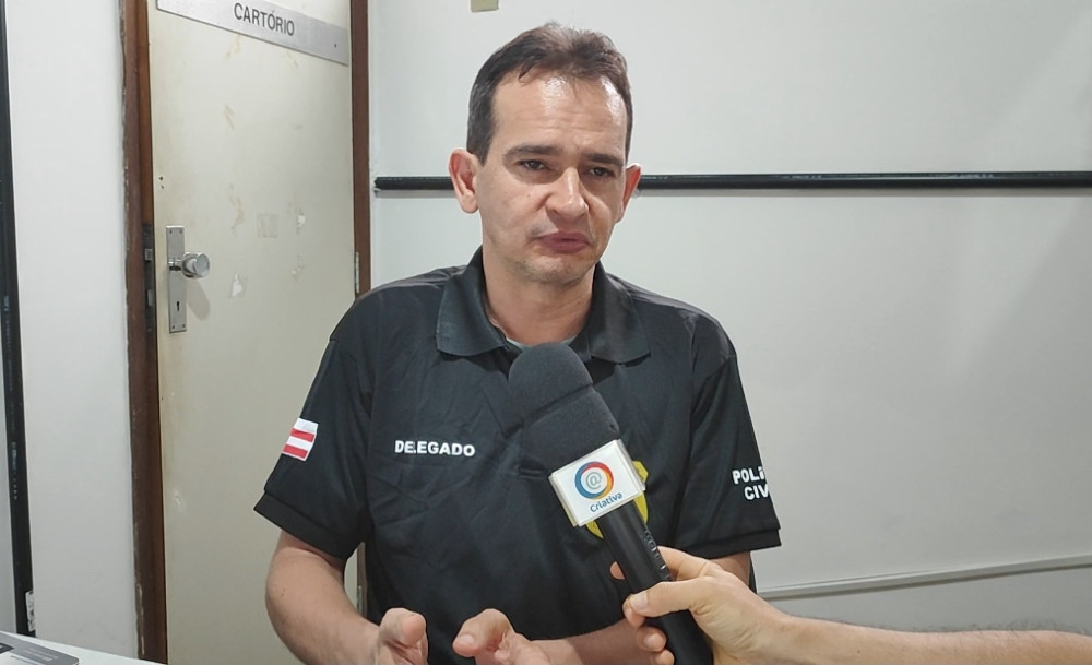Delegado substituto de São Miguel das Matas, Adilson Bezerra, fala do seu trabalho a frente da Polícia Civil