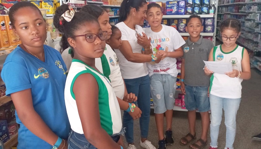 Escola municipal realiza mobilização pela conscientização do Dia Mundial do Autismo em Brejões