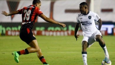 Vitória perde para o Botafogo e é eliminado na terceira fase da Copa do Brasil