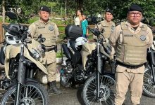 99ª CIPM recebe duas novas motocicletas para reforçar a atuação da tropa na região de Amargosa