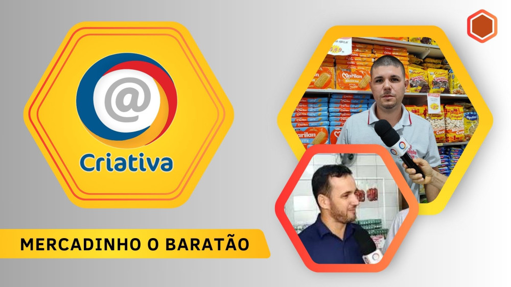 Amigo e Empresário felicita Jacson na inauguração do Mercadinho O ...