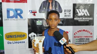 Wesley, atleta mirim de Varzedo, participa e se destaca no campeonato de Boxe