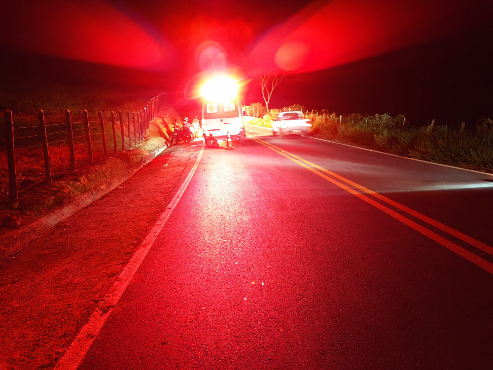 Acidente com motocicleta é registrado na BA 026 em São Miguel das Matas