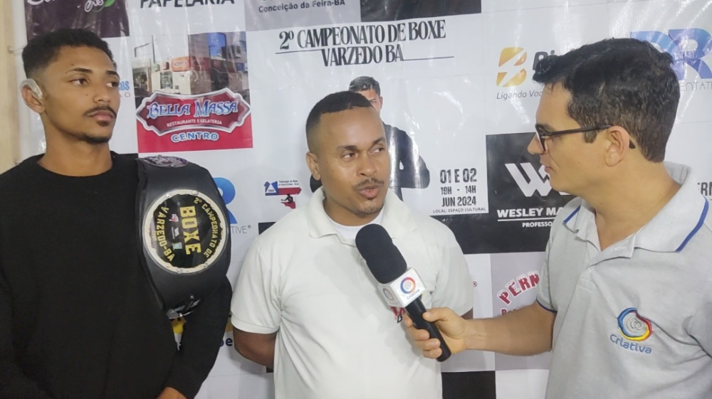 Wilson, professor de boxe de Mutuípe, apresenta bons atletas no Campeonato de Boxe de Varzedo