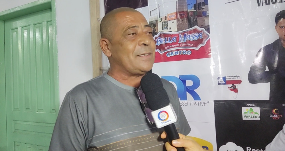 Diretor de esporte de Varzedo, José Raimundo, participa do 2° Campeonato de Boxe de Varzedo