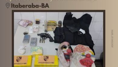 Polícia Militar apreende drogas e arma de fogo em Itaberaba