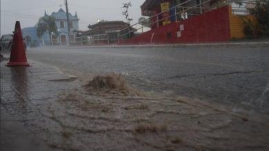 Chuva forte causa o alagamento de casas, comércio, colégio, hospital, ruas e desabamentos de muros em Brejões