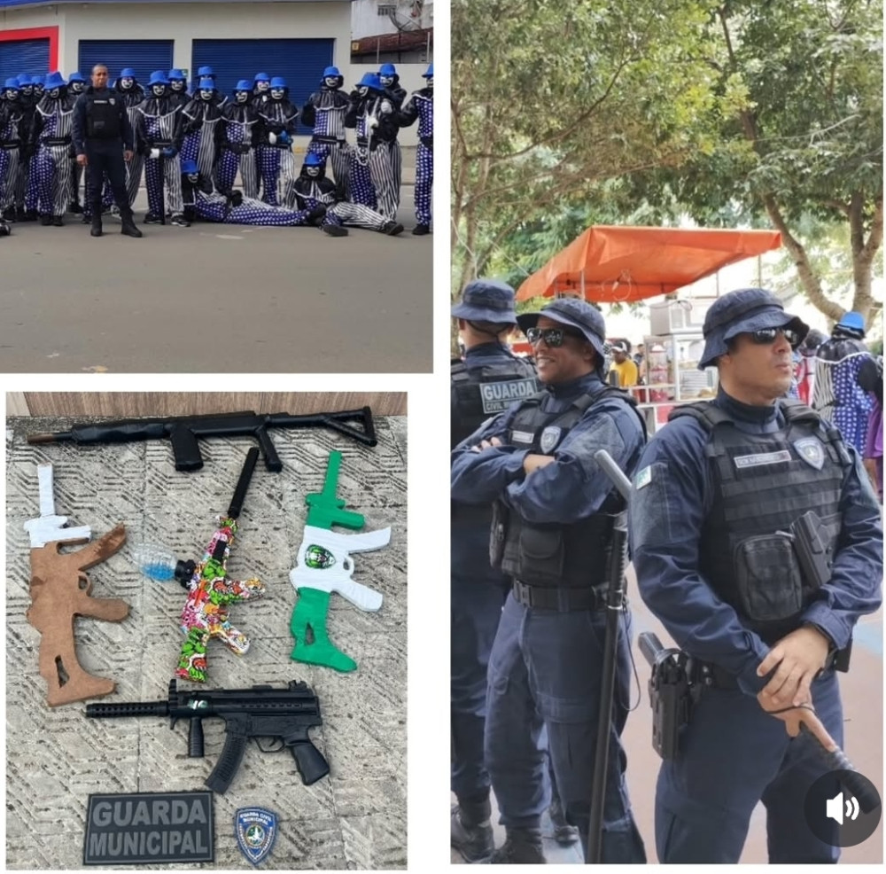 Simulacros foram apreendidos no terceiro dia de Carnaval em Amargosa, após ação da GCM