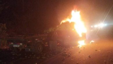 Motorista morre após carro colidir e pegar fogo BA-046, próximo ao CETEP em Amargosa