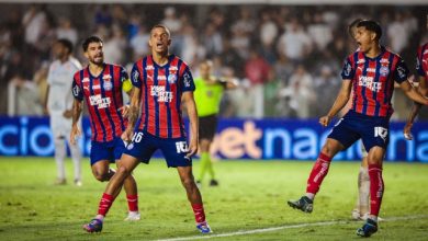 Bahia empata em 2 a 2 com o Santos na Vila Belmiro e garante ponto fora de casa