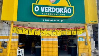 O Verdurão Supermercado - frente