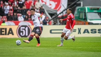 Na estreia de Carille, Vitória perde para o Internacional no Beira-Rio