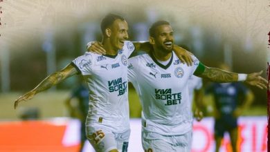 Bahia goleia o Confiança e trás boa vantagem na final da Copa do Nordeste
