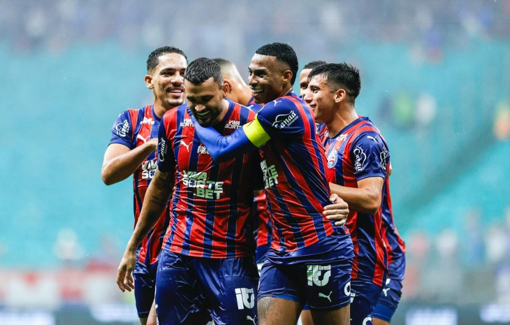 Bahia vence o Internacional e sobe para o 5º lugar no Brasileirão