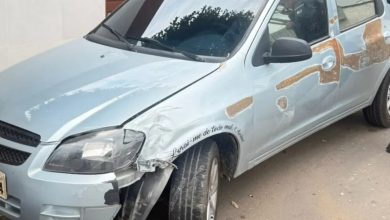 Van escolar perde o freio e colide com dois veículos em Amargosa