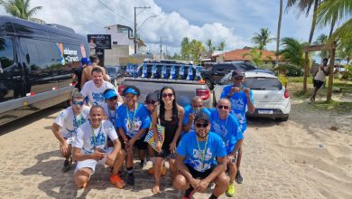Grupo Papaléguas de Amargosa se destaca em corrida realizada na Praia de Guaibim, em Valença