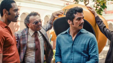 Wagner Moura e atores - Filme Agente Secreto