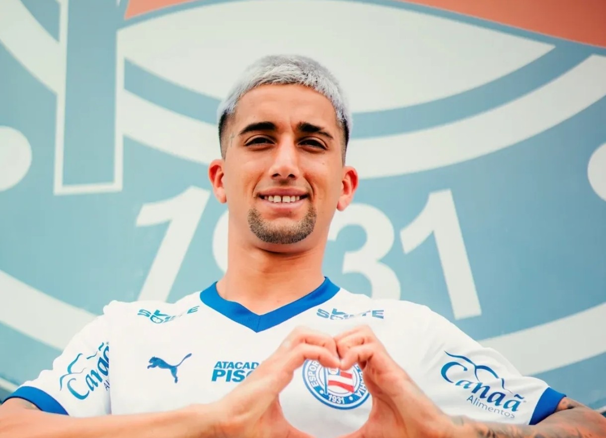 Bahia anuncia Cristian “Kike” Olivera como primeiro reforço para 2026