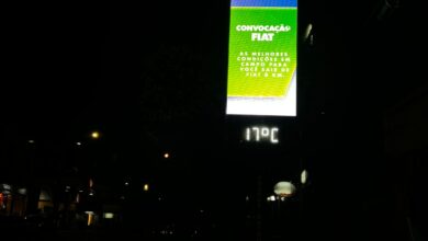Frio marca o segundo dia do São João de Amargosa: painel da Foccus registra 17°C